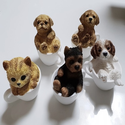 수제몰드 - 아기 동물 컵 디자인 ( 3D ) 