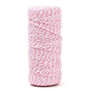 트와인끈 - 핑크화이트