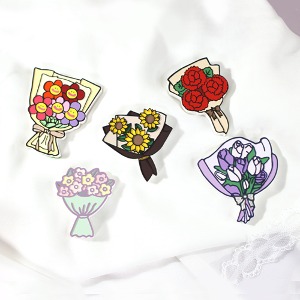 수제 실리콘 몰드 틀 - 꽃다발 2D 시리즈