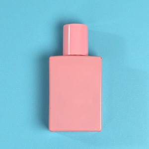 향수용기 유리스프레이용기 - 뉴 핑크 컬러사각 30ml